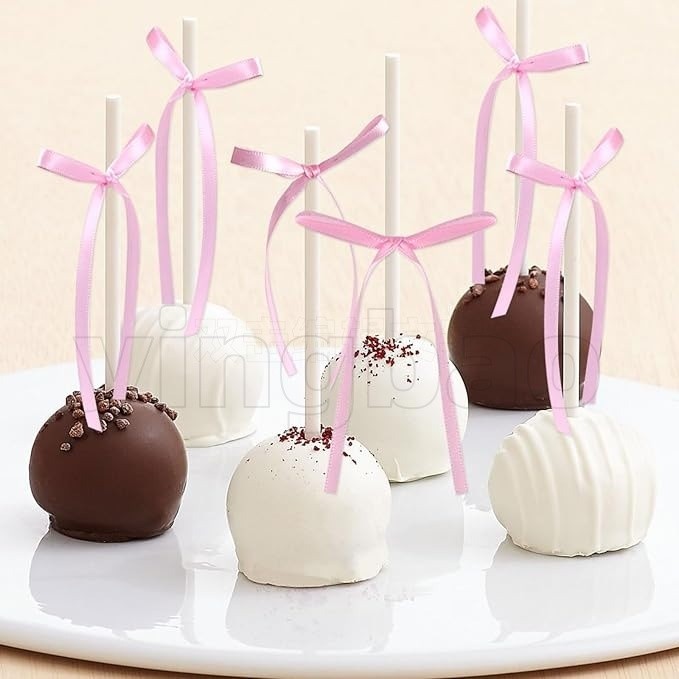 10 ชิ้นขนาดใหญ่บัลเล่ต์โบว์ Cupcake Toppers วันเกิด Bowknot ริบบิ้นตกแต่งเจ้าสาวเค้กขนมหวาน Picks งานแต่งงาน Party Supplies - รูปที่ 7