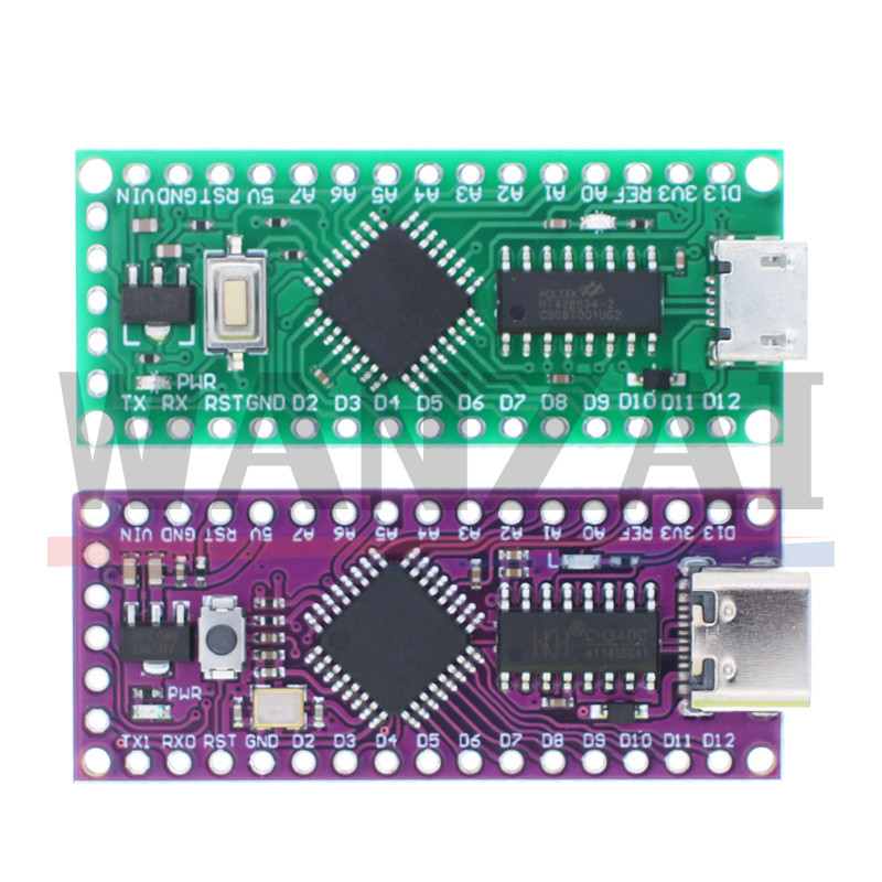 LGT8F328P-LQFP32 MiniEVB TYPE-C เปลี่ยนนาโน V3.0 พร้อมตัวส่ายคริสตัลสําหรับ arduino