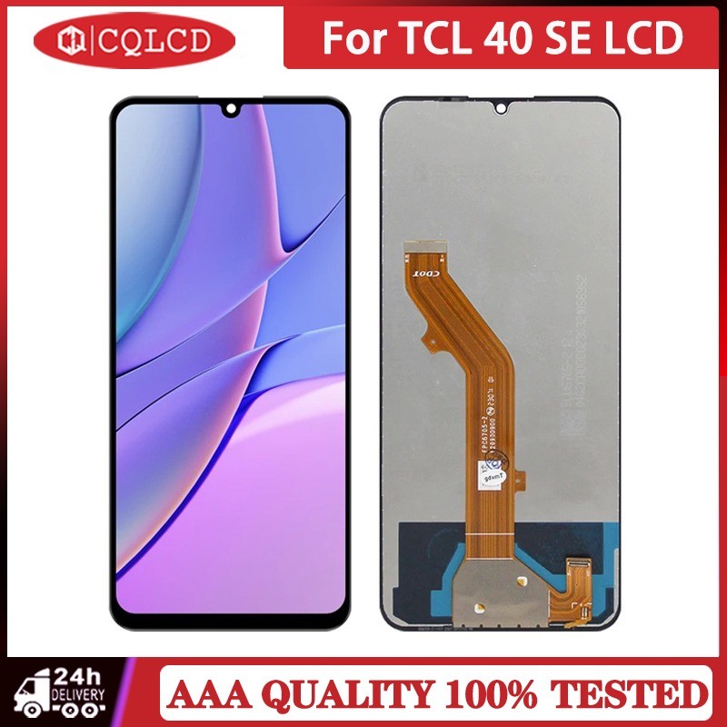 สําหรับ TCL 40 SE LCD TCL 40SE T610 T610K T610P จอแสดงผล LCD Touch Screen Digitizer Assembly Replace