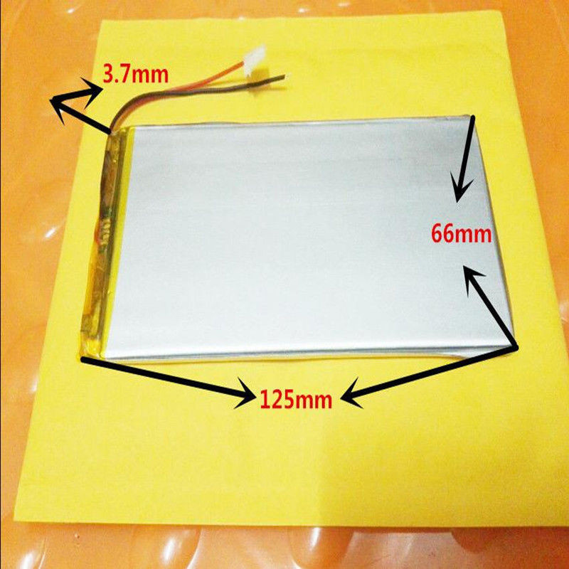 3766125 แบตเตอรี่ 3.7V 4000mAh สำหรับ Onda V811 V801 แบตเตอรี่สีสันสดใส E708 Q1