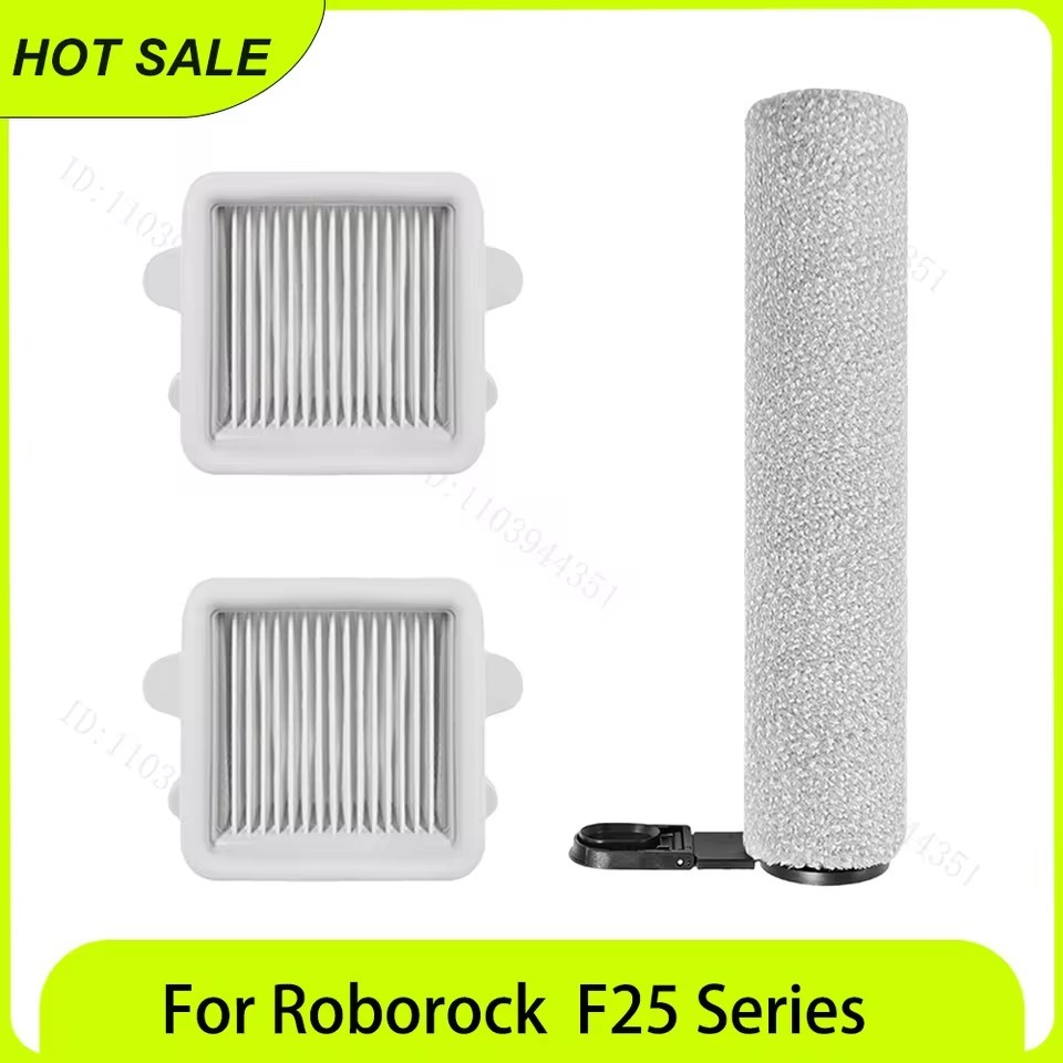 Roborock F25 F25 ACE Roller แปรงล้างทําความสะอาดได้กรองตาข่าย Screening Program เครื่องดูดฝุ่นเปียกและแห้งชั้นเครื่องซักผ้าอุปกรณ์เสริม