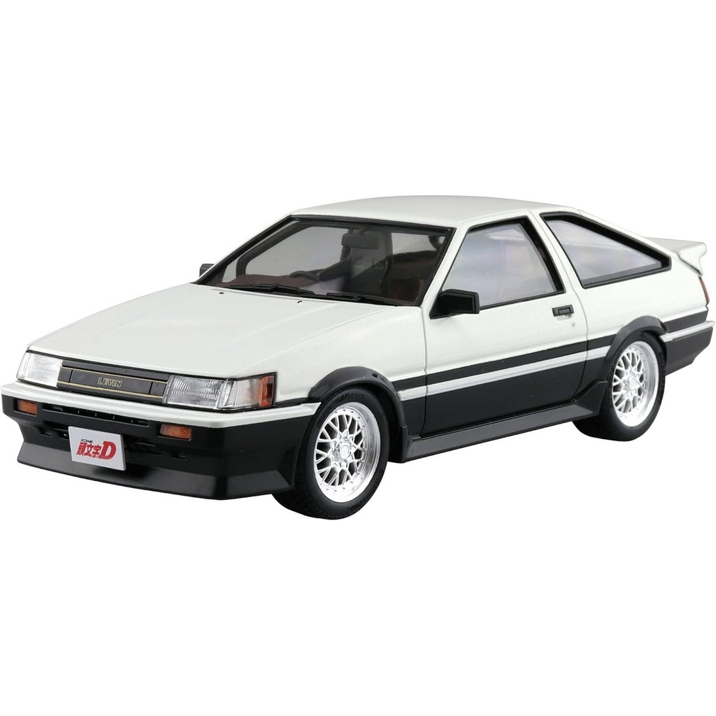 Aoshima Cultural Educational Services - Initial D No. 13 Wataru Akiyama AE86 Levin 1/24 Scale Plasti