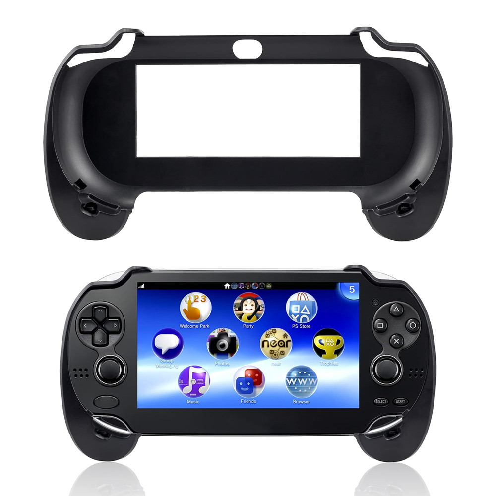 ที่วางพลาสติกมือจับสําหรับ Sony Playstation PSV1000 Bracket Stand เคสป้องกันสําหรับ PSVita 1000 (PCH-1000)
