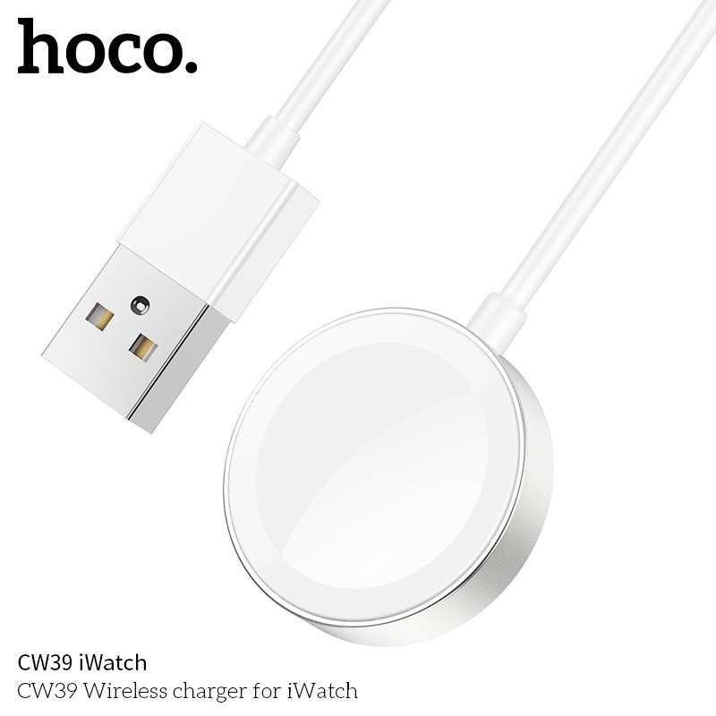HOCO CW39 สายชาร์จ iWatch สมาร์ทวอทช์ รองรับ Series SE,1,2,3,4,5,6,7,8 และ 9