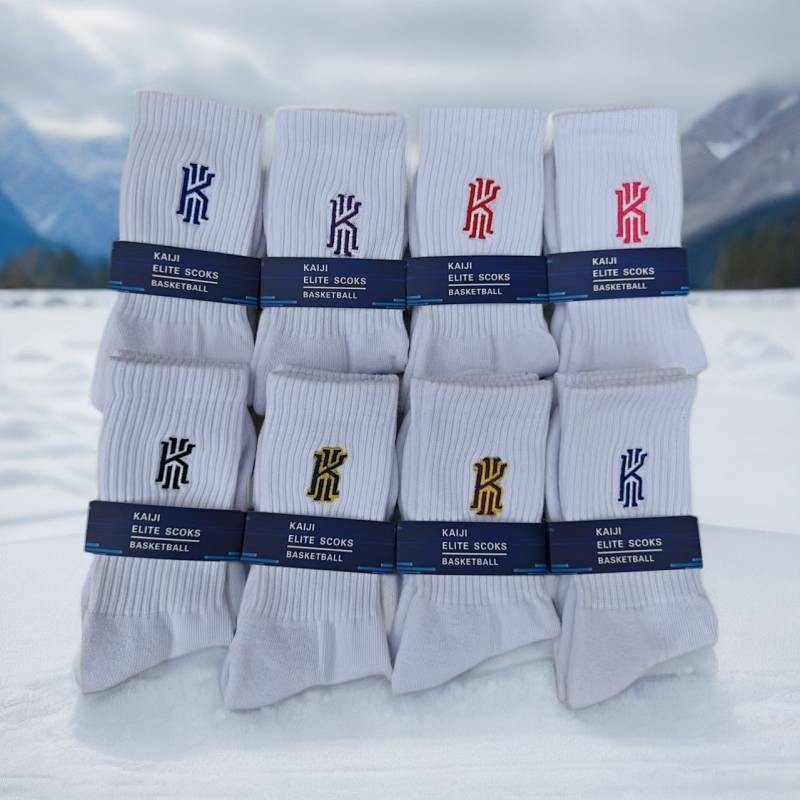 Irving Irving Lone Ranger Generation ปักถุงเท้ากีฬาถุงเท้าบาสเก็ตบอล Irving สไตล์เดียวกันวิ่งเหงื่อด