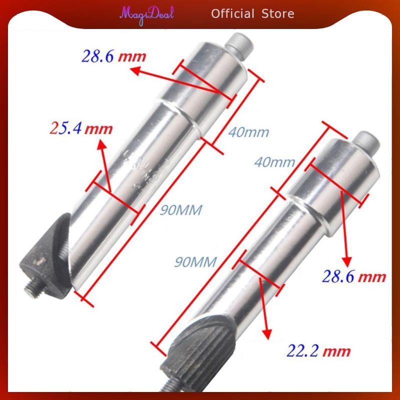 Magideal โลหะผสม Quill Stem Extender อะแดปเตอร์เครื่องมือจักรยาน 22.2/25.4 มม.ถึง 28.6 มม.