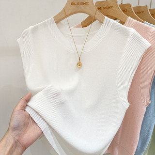 เสื้อไหมพรมผ้าไหมน้ําแข็งผู้หญิงฤดูร้อนรูปแบบใหม่เฉพาะสั้นด้…