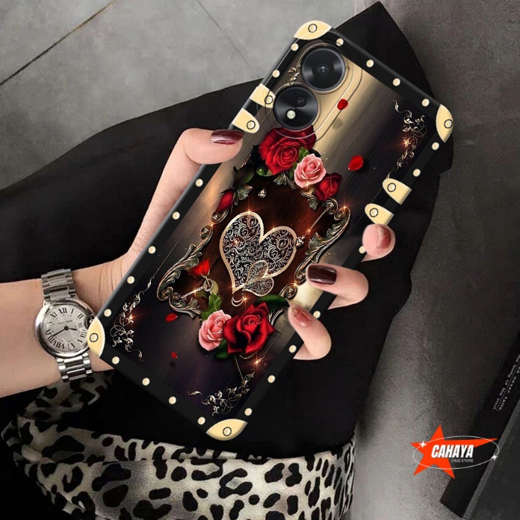 เคส HP Oppo A17 Oppo A18 Oppo A38 Softcase Macaron ปกป้องกล้องแฟชั่นปลอกโทรศัพท์มือถือตัวป้องกันโทรศ