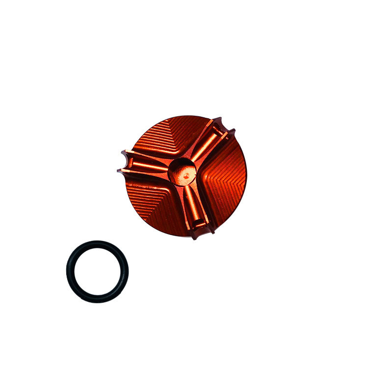 เหมาะสําหรับ kawasaki kawasaki GPZ750 GPZ900R รถจักรยานยนต์ดัดแปลง CNC น้ํามันสกรูหมวก