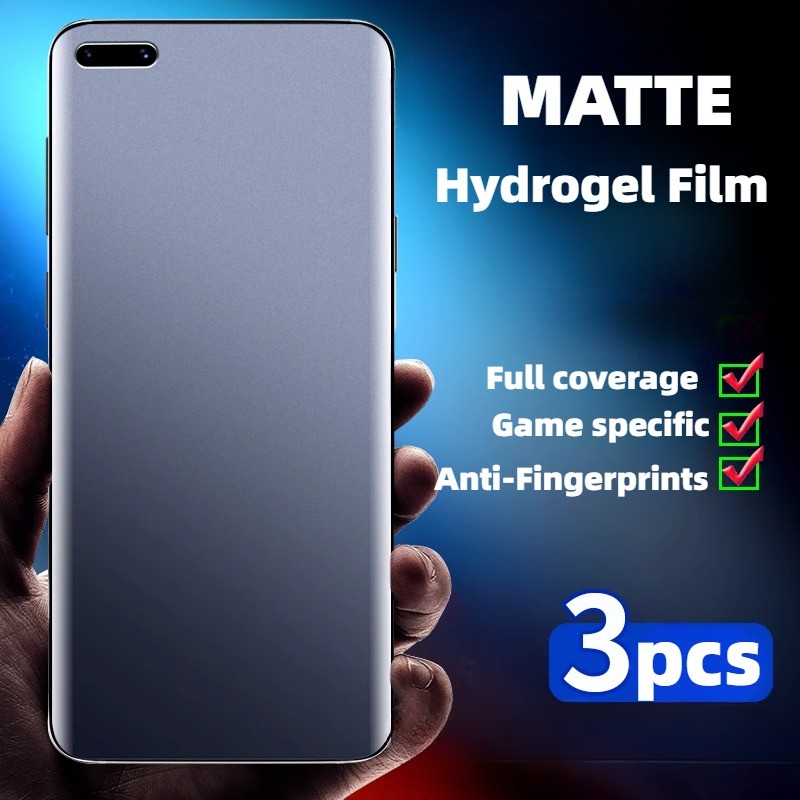 3pcs Matte Hydrogelฟิล์มสําหรับVivo Y33t Y33s Y32 Y31s Y31 Y29 Y28s Y28 Y27s Y27 Y22 Y21t Y21s Y21 Y