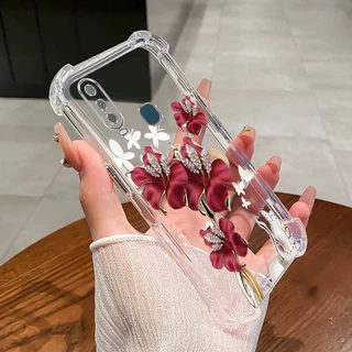 กันกระแทกcase สําหรับ vivo Y11 Y12 Y15 Y17 Y19 Y19S เคสโทรศัพท์ TPU สร้อยข้อมือล่าสุด 2025 ดีไซน์ใหม่ความงาม softCase