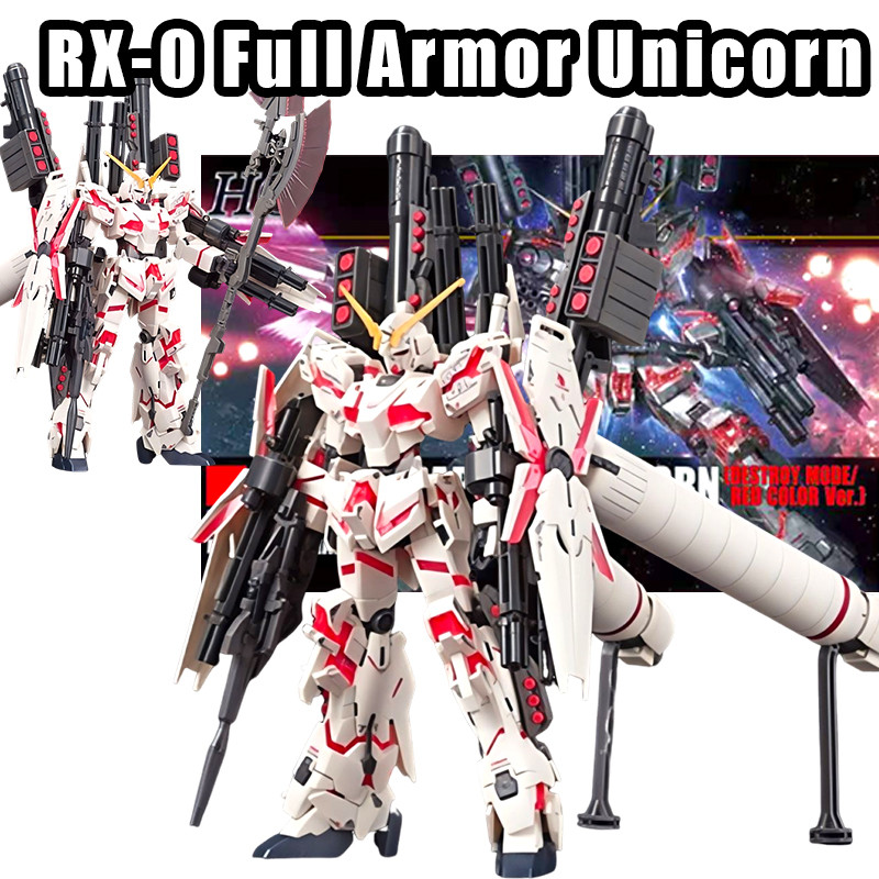 Efreet Jaeger Diecast RX-0 Full Armor Unicorn Assembly Model ใหม่ RX-78-3 กันดั้มเมชาโมเดล