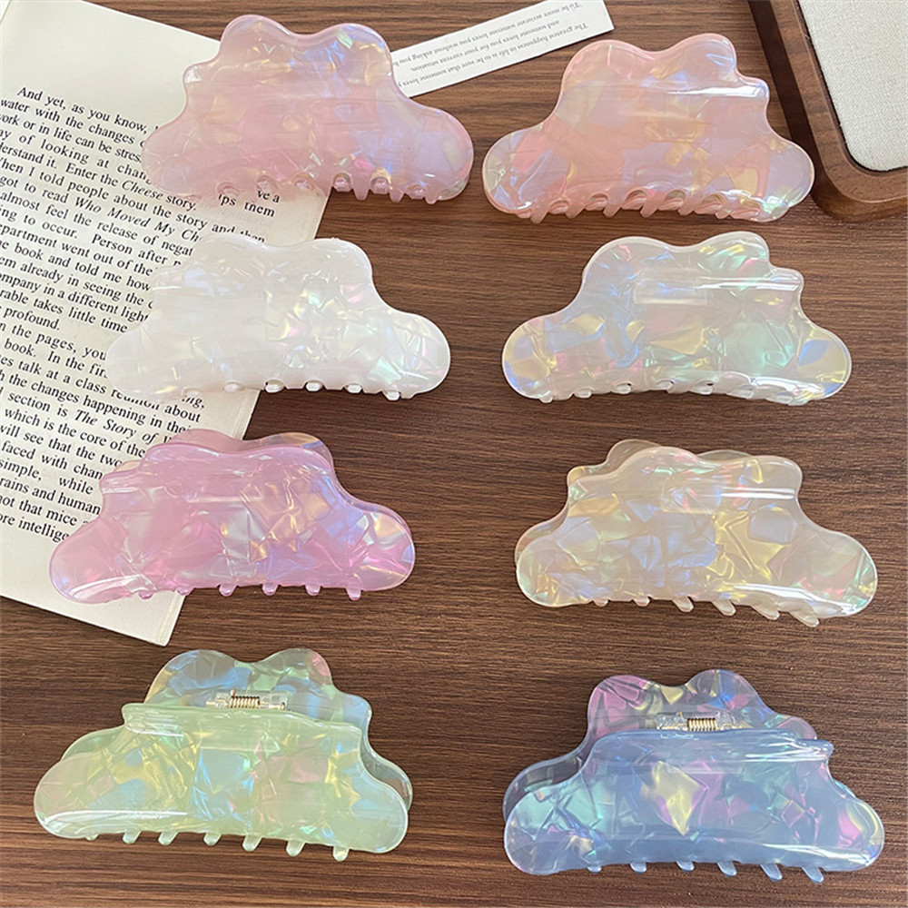 เมฆความรู้สึกเกรดสูงของนางสนมที่ยอดเยี่ยมด้านหลังหัวช้อนกิ๊บติดผม