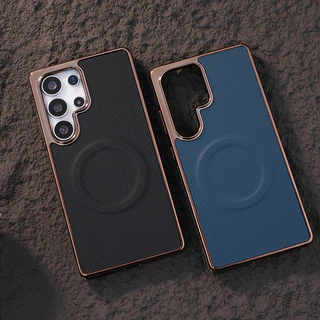 เคสแม่เหล็กกระจายความร้อนสําหรับ Samsung Galaxy S26 S25 S24 S23 S22 Ultra Plus FE กรอบไฟฟ้าฝาครอบ