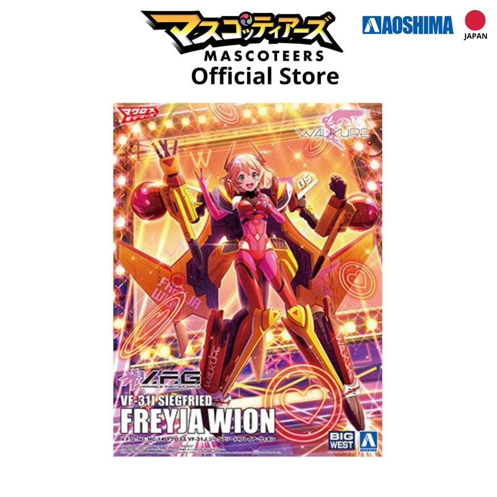 AOSHIMA 6525 MACROSS DELTA WALKURE FREYJA WION นำเข้า จากประเทศ ญี่ปุ่น