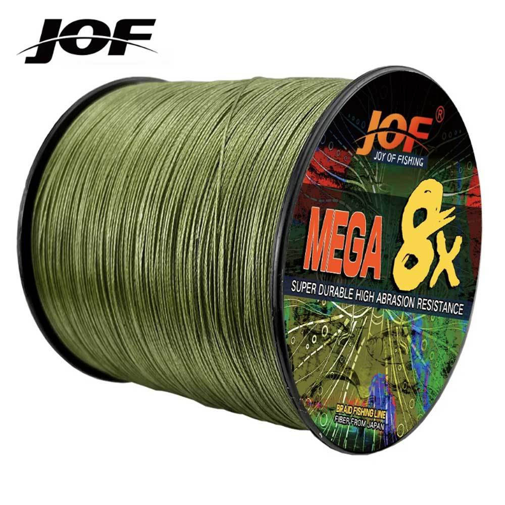 JOF Tali Pancing 500M 300M 100M 1000M Multicolor PE 8 Strands Multifilament สายตกปลาญี่ปุ่น 18/22/31/39/43/52/61/78LB ปลาคาร์พตกปลาสาย PE สายถัก