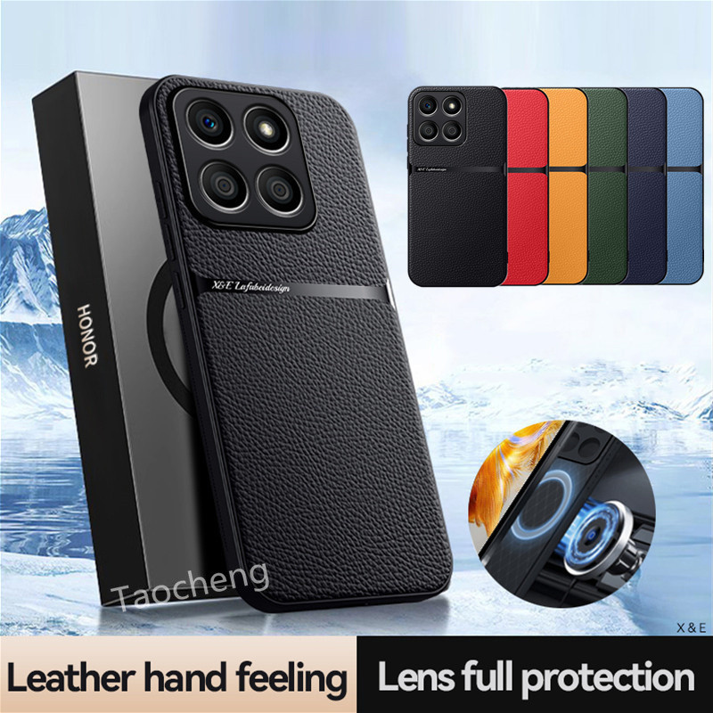 เคสโทรศัพท์สําหรับ Honor 400 สมาร์ท 400Smart X7d X7e 4G 5G 2025 2026 หรูหราหนังผู้ถือรถ Companion กล