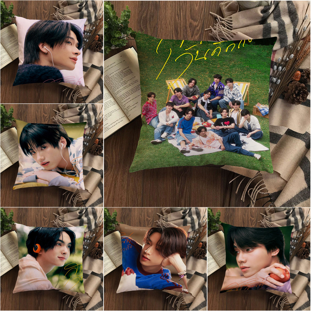 Bus Because of You I Shine หมอนโพลีเอสเตอร์, ปลอกหมอนอิงโซฟา, ของขวัญ Home Coming (ไม่มีแกน)