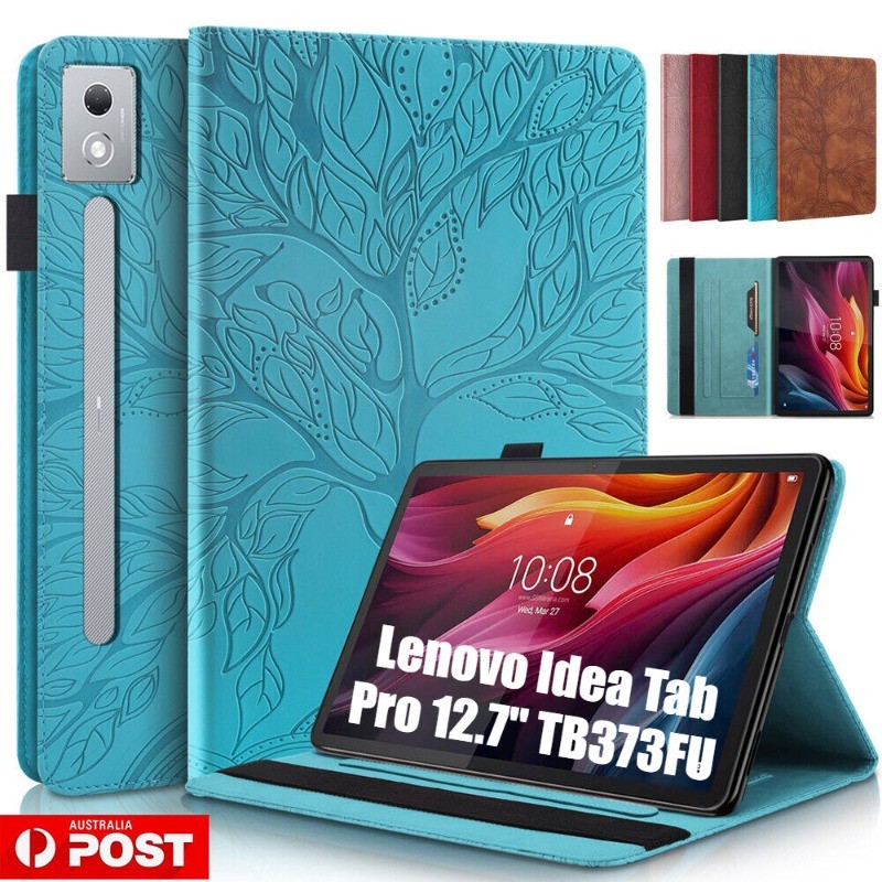 สําหรับ Lenovo Idea Tab Pro TB373FU 12.7 นิ้ว 2025 แท็บเล็ตกระเป๋าสตางค์หนัง Stand Case Cover