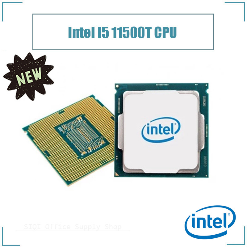 Intel I5 11500T CPU LGA1200 Hexa-Core DDR4 11th Generation INTEL Core เดสก์ท็อป CPU