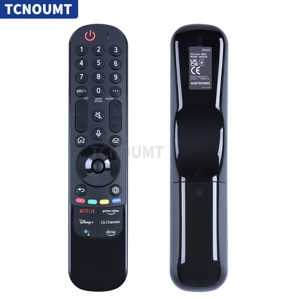 มือสอง AKB76039902 MR22GA รีโมทคอนโทรลสําหรับใช้สําหรับ LG TV 55UQ9000PUD 70UQ7590PUB 75NANO80AQA