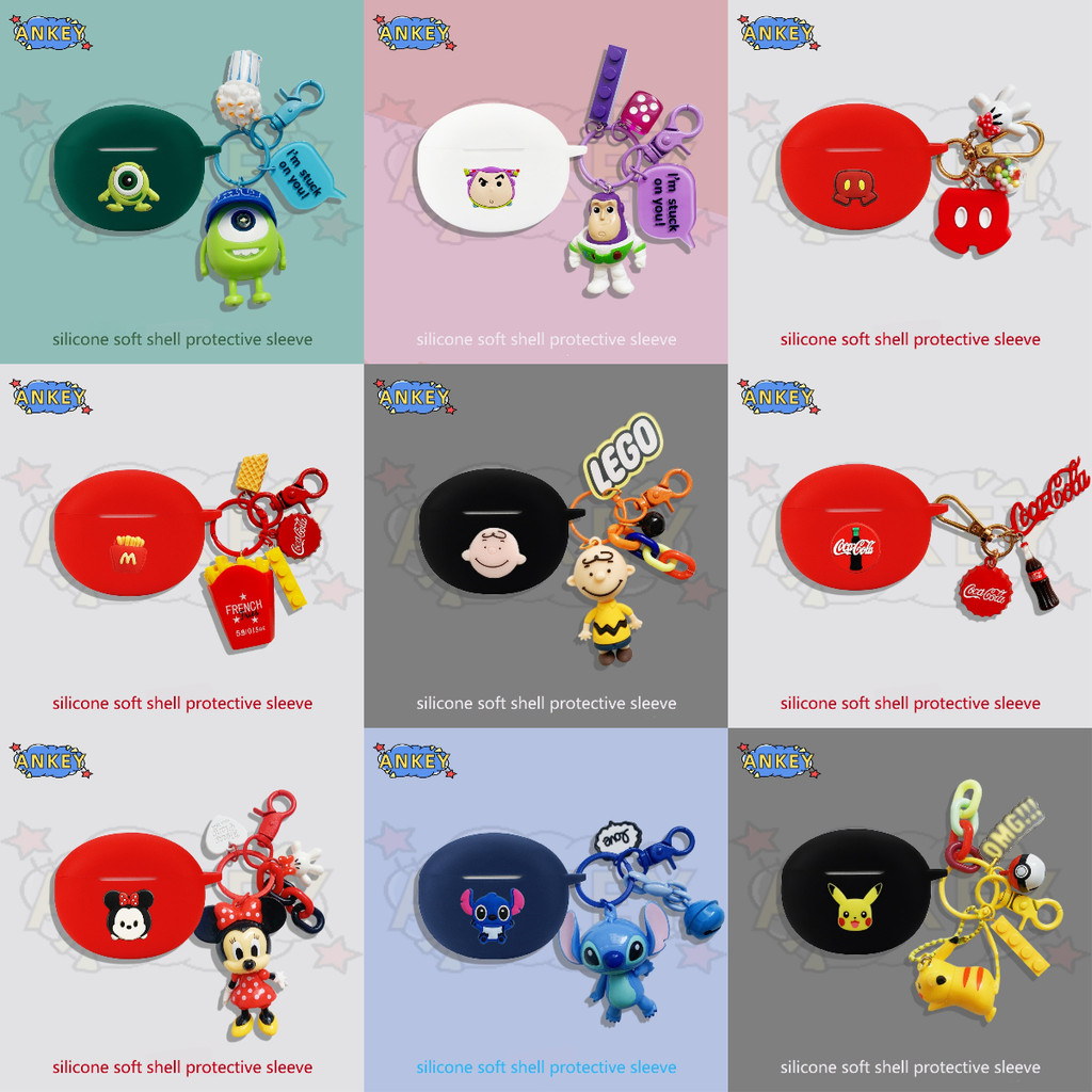 Case For Edifier LolliClip Earphone Silicone Case Cute
