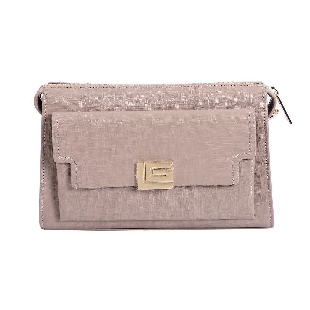 Guy Laroche กระเป๋าสะพาย Cross Body รุ่น AGH0023 - สีเบจ