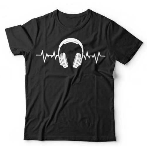 เสื้อยืด พิมพ์ลาย Dj Heartbeat &amp; - Love, Music, Edm, Dance, House, Acid, Trance