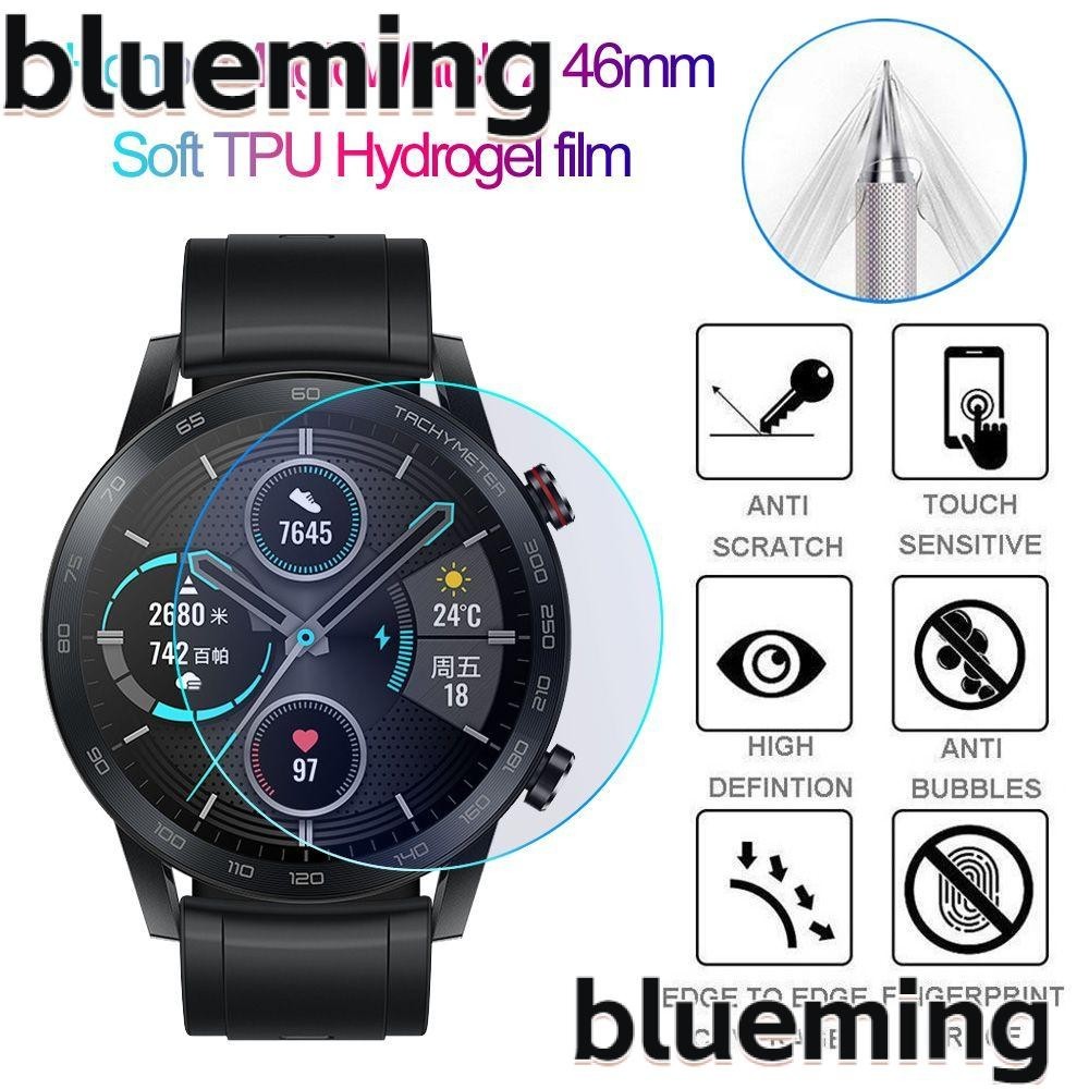 Blueming2 ฟิล์มไฮโดรเจล TPU กันรอยหน้าจอ HD สําหรับ Honor Magic Watch 2 46 มม.