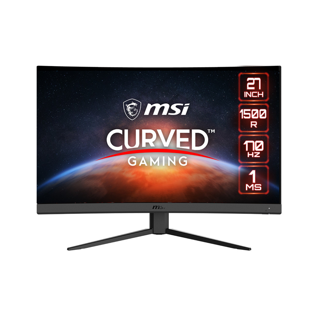 MSI Curved Monitor รุ่น G27CQ4 E2 27" VA 2K (WQHD, 1ms, DP, HDMI) sRGB 114%, 170Hz ประกันศูนย์ MSI 3