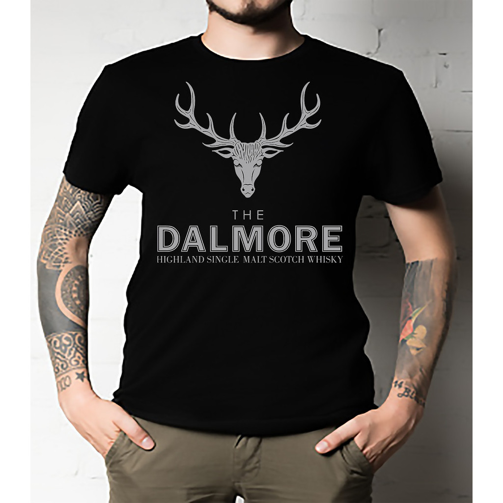 Dalmore Logo Design Classic Tshirt Beer ทุกขนาด