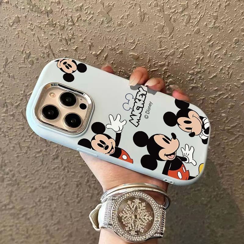 Mickey Mouse เคสโทรศัพท์ซิลิโคนอ่อนนุ่มสําหรับ Apple iPhone 15/16promax 14pro 13/12promax Xsmax 6/6plus