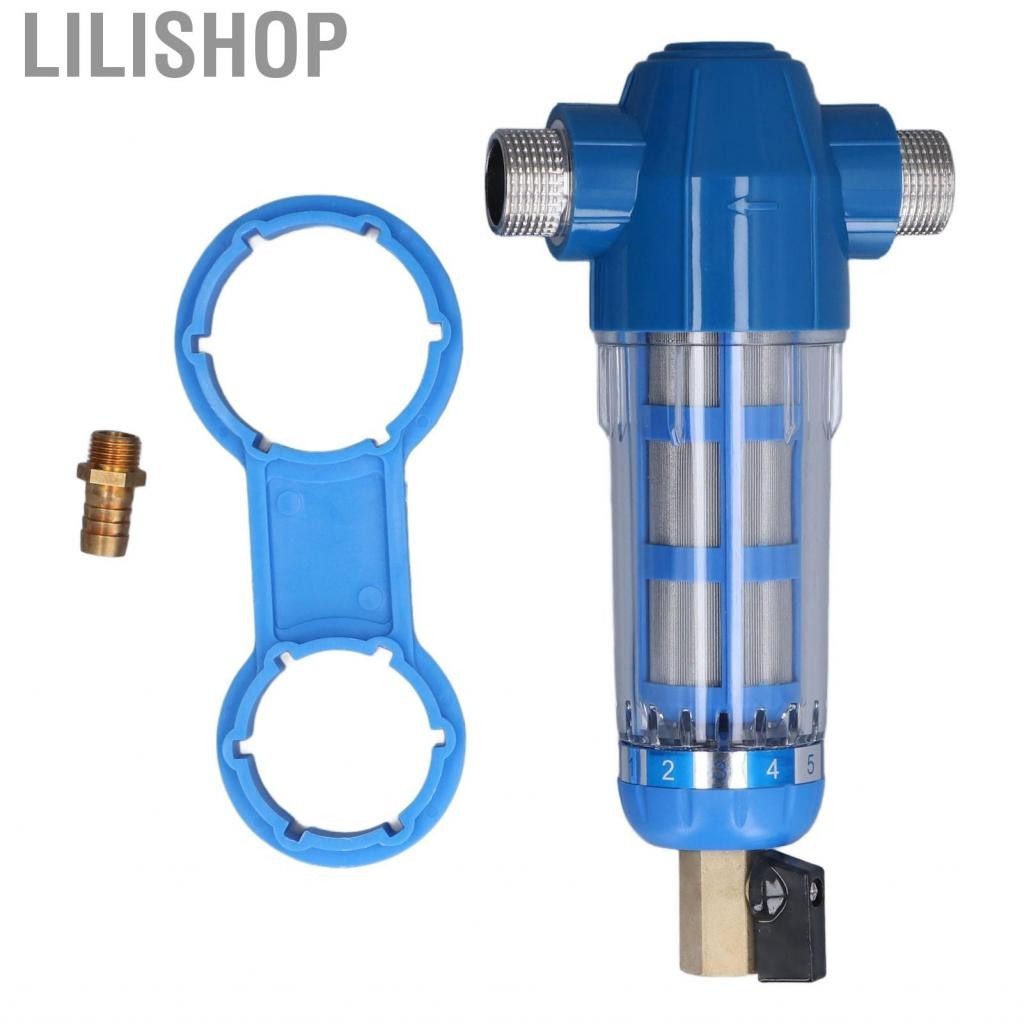 Lilishop G3/4 External Thread Backwash Filter Sediment Pipe Water Purification AP