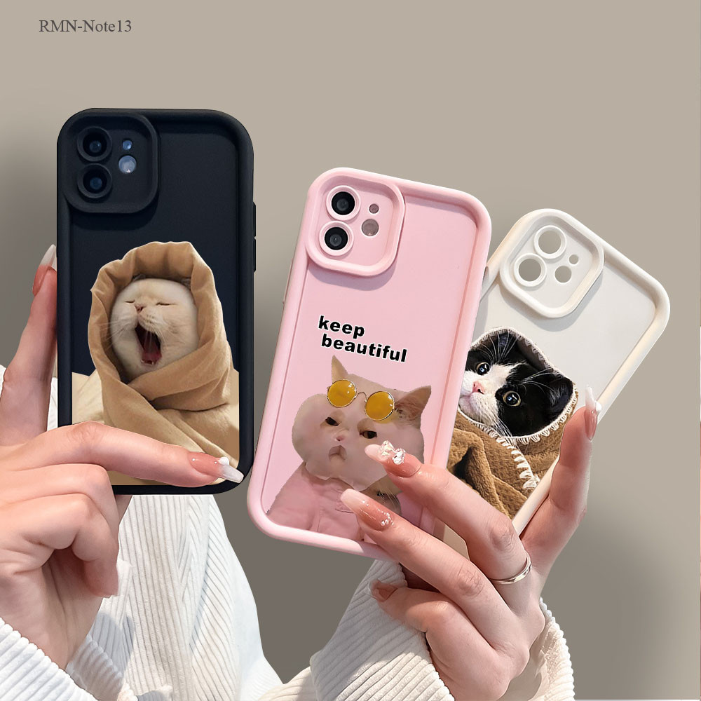 สำหรับ Xiaomi Redmi Note 14 13 12 11 11S 10 10S 9 8 Pro Plus 4G 5G เคสเรดมี Cute เคส JT