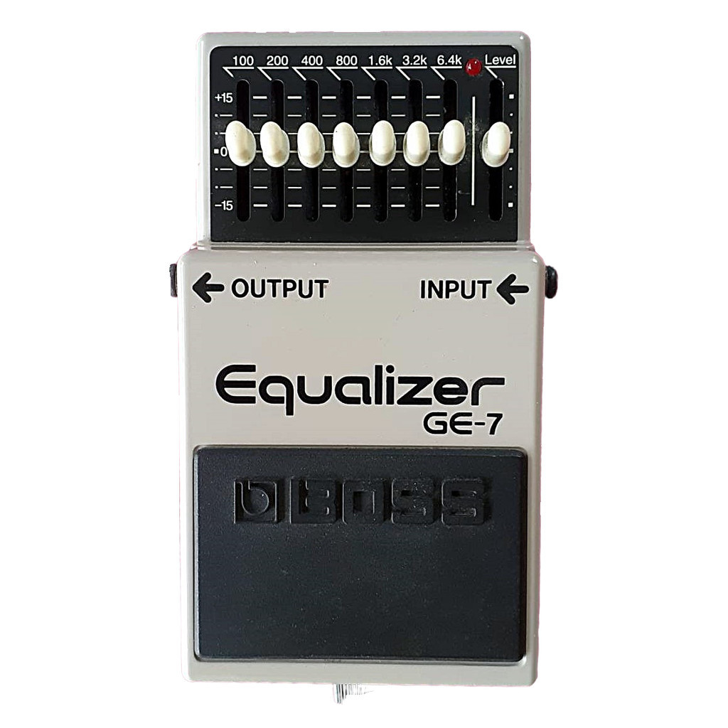 เอฟเฟคกีตาร์มือสอง Boss GE-7 Equalizer MADE IN TAIWAN ล้อตเก่า เสียงดี (มือสอง) สภาพสวย เกรด A