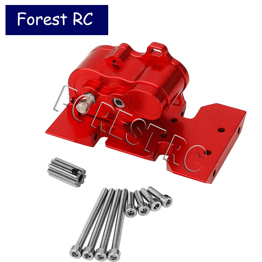 Ultra Light LCG โลหะเกียร ์ ความเร ็ วต ่ ําเกียร ์ ปรับแผ ่ นลื ่ นไถลสําหรับ 1/10 RC รถ SCX10 TRX4 RC4WD Capra อัพเกรด Part