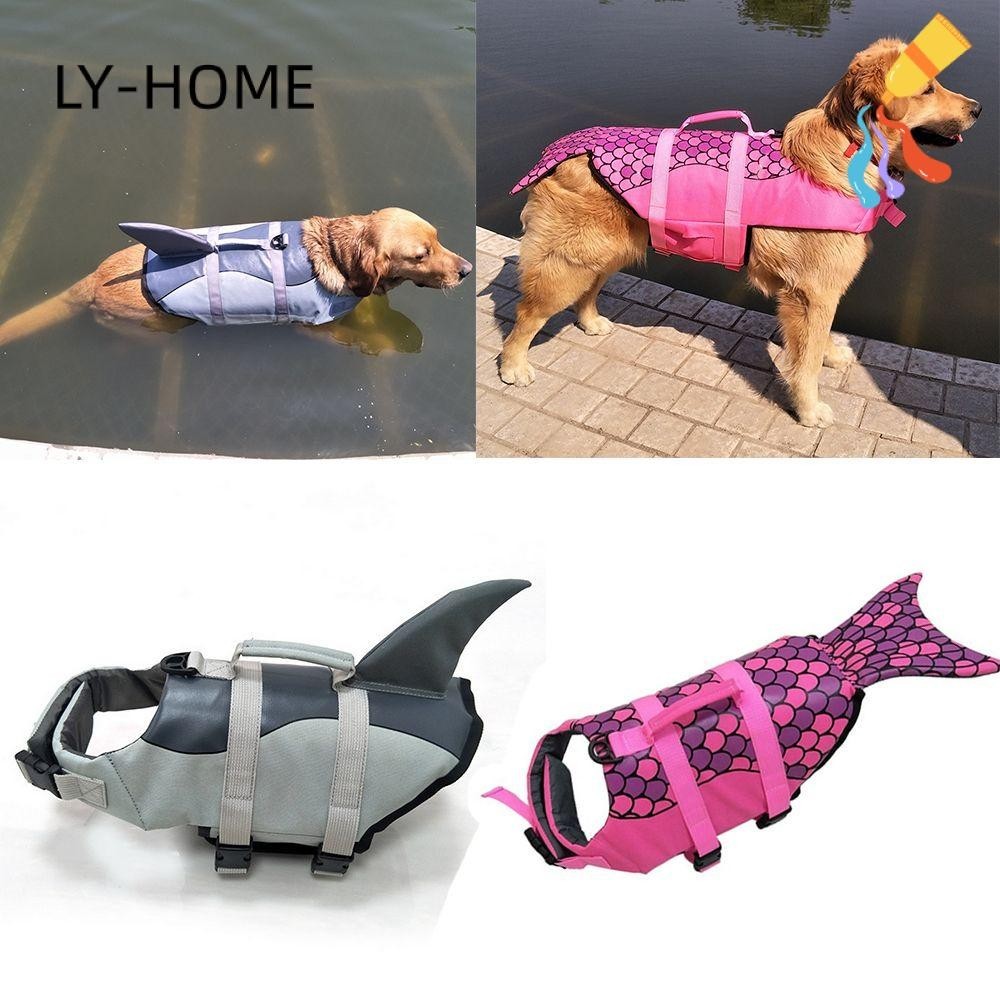 LY Durable Boating Harness Vest Swimsuit Swimming Preserver Dog Life Jacket