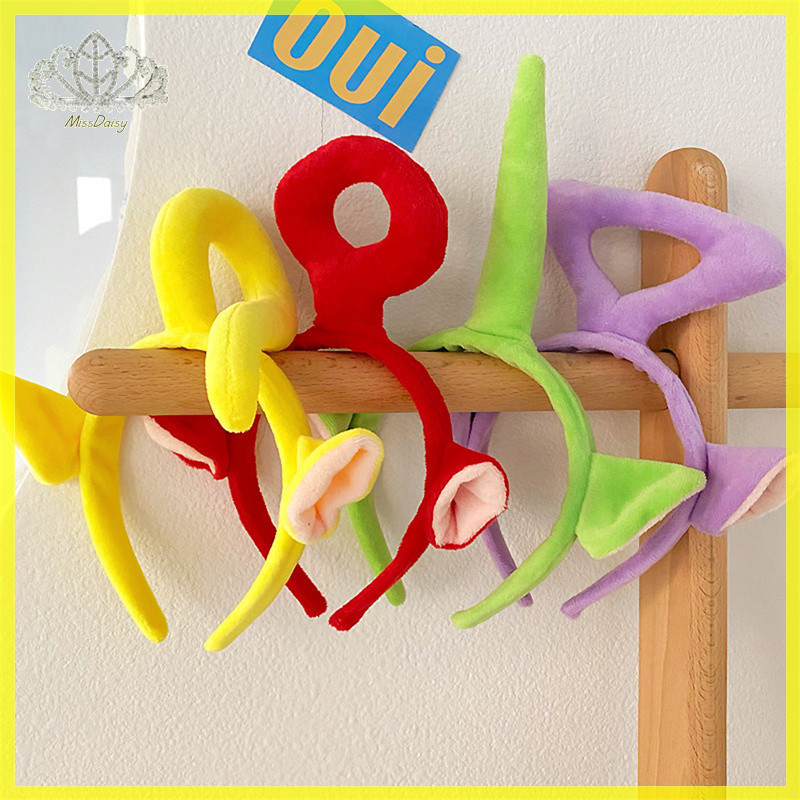 Daisy 1PCs Teletubbies อะนิเมะการ ์ ตูน Hairband น ่ ารักสามมิติ Hairpin ผู ้ หญิงแต ่ งหน ้ า Hairband อุปกรณ ์ เสริมผม TH
