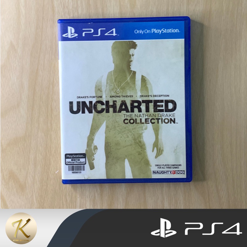 แผ่นเกมส์ PS4 : UNCHARTED The Nathan Drake Collection มือ2 (รวมภาค 1-3) พร้อมส่ง!!!