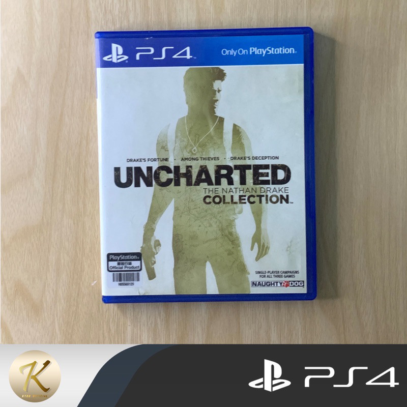 แผ่นเกมส์ PS4 : Uncharted The Nathan Drake Collection (รวมภาค 1-3) The Nathan Drake Collection 📍มือ2