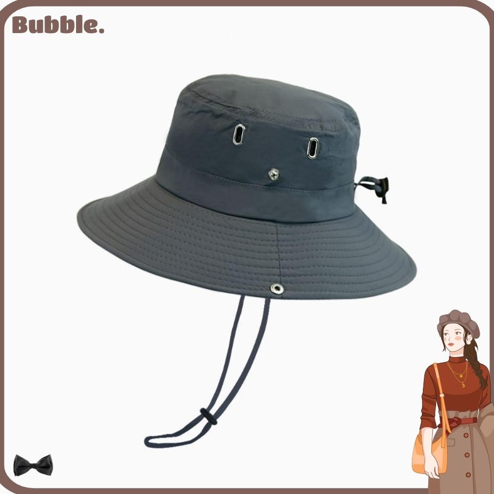 Bubble Sun Hat, Quick Drying Breathable Fisherman 's Hat, Fashion Anti-UV Folding Elegant Beach Hat