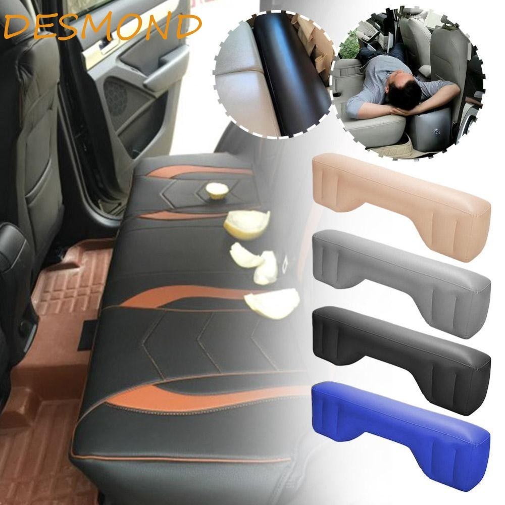 Desmond รถ Inflatable Foot Pad, Air Bed PVC Auto Travel Inflatable ที่นอน, Travel Sleeping Cushion Inflatable Gap Padding ยาวรถ Inflatable เตียงกลับที่นั่งอุปกรณ์เสริม