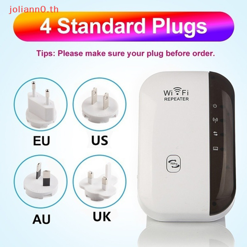 Joliann0 Wireless-N Wifi Repeater AP Router สัญญาณ Booster Extender เครื ่ องขยายเสียง th