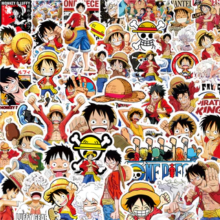 100Pcs/Set ❉ One Piece . Luffy Stickers ❉ DIY Fashion Decals Doodle Stickers