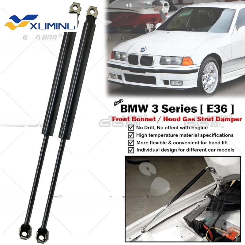 Xm-[ คลังสินค้าพร้อม] โช้คอัพฝากระโปรงหน้าสําหรับ BMW E36 3 Series 318i 320i 323i 325i 328i M3 1990-
