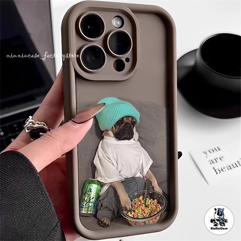 🔥ส่งจากไทย🔥 นอนหลับ M แครอท เคสโทรศัพท์มือถือ For iPhone 11 12 13 14 15 Pro Max XR X XS Max 6 7 8 Plus SE Silicone เคส - รูปที่ 6