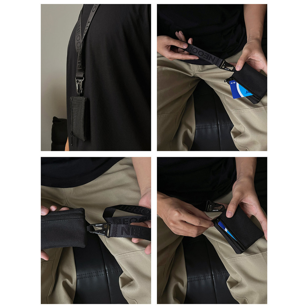 Multifunctional Mini Zipper กระเป ๋ าใส ่ เหรียญผู ้ ชายผู ้ หญิง Bank Card ID Card พวงกุญแจกีฬากระเป ๋ าสตางค ์