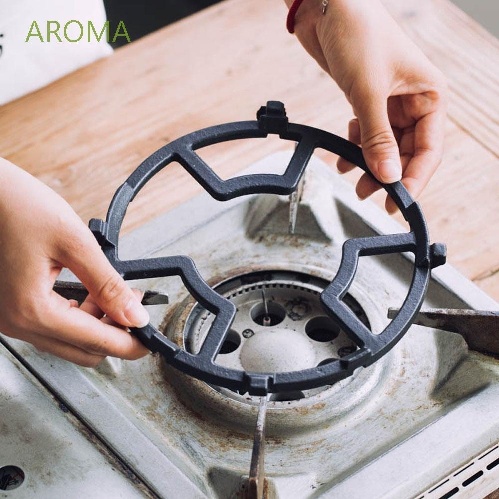AROMA Universal Stove Rack Coffee Pot Cast Iron Wok Support Anti-skid Pot Holder Gas Cooker Cooktop Milk Pot Non Slip Br