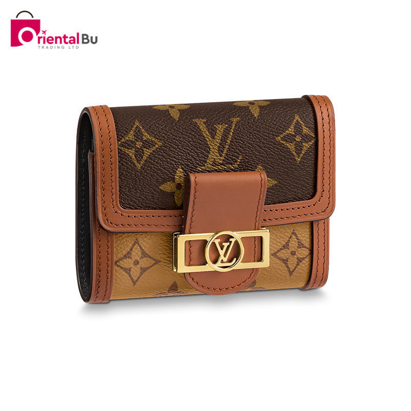Louis Vuitton LV Women 's Bag DAUPHINE Short Wallet M68725
