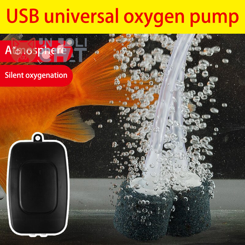 Good Mini Aquarium Air Pump Kit ปั๊มออกซิเจน USB Aquarium Filter ปั๊มออกซิเจน Air Stone Mini Aquarium กรองอุปกรณ์ตกปลาดี